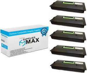 SuppliesMAX Compatible Replacement for Kyocera Mita KM-3050/KM-4050/KM-5050/TASkalfa 420i/TASkalfa 520i Toner Cartridge (5/PK-34000 Page Yield) (TK-717) (TK-719_5PK)