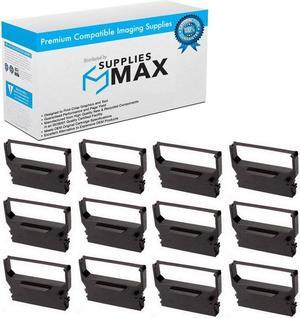 SuppliesMAX Compatible Replacement for Citizen MP-300 Series/MP-317/MP-323/MP-342/MP-352/MP-382/SP-300 Series/SP-317/SP-320/SP-349 Purple P.O.S. Printer Ribbons (12/PK) (RC-300P_12PK)