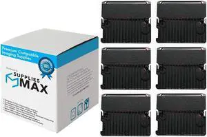 SuppliesMAX Compatible Replacement for CIGE2166 Purple Printer Ribbons (6/PK) - Replacement to NCR 198213