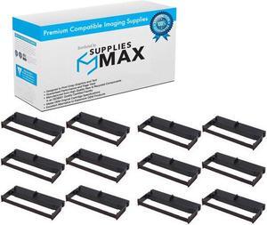 SuppliesMAX Compatible Replacement for 875/M875 Black P.O.S. Printer Ribbons (12/PK) (62310_12PK)