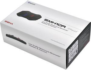 Sena - SMH10RD-01 - Smh10R Low Profile Bluetooth Headset & Intercom Dual Pack