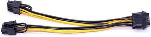 5-pack PCI-E 8-pin to 2x 6+2-pin Power Splitter Cable PCIE PCI Express 5X