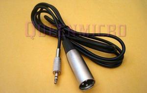 6Ft XLR 3-Pin Male to 3.5mm 1/8" Stereo Plug Microphone Mic Audio TRS Cable 6'ft