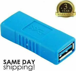 USB Female to Female 3.0 Type A Adapter Coupler Gender Changer Connector NEW
