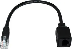 1ft 350MHz CAT5e Ethernet Extension/Telco PortSaver Patch Cord