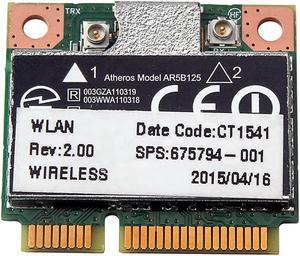 New AR9435/AR5B125 WIFI Card Wlan Wireless 675794-001 670036-001 For Hp