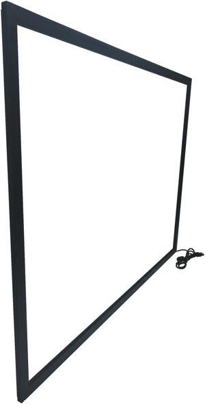 75 inch 10 Points Infrared Touch Screen Overlay,  Multipoint IR touch Frame , USB Free Driver, Easy Fix and Install, for Digital Signage Whiteboard Kiosks  Interactive Application