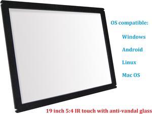19 Inch 5:4 Ratio Multi Points IR Touch Screen Infrared Touch Panels Overlay USB Free Driver HID Compatible
