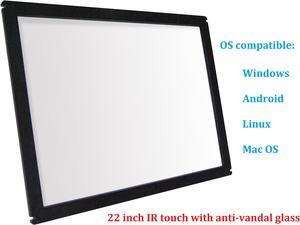 22 Inch Multi Points IR Touch Screen Infrared Touch Panels Overlay USB Free Driver HID Compatible