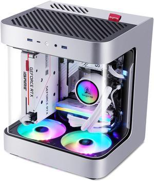 Segotep T3 Mid-Tower ATX Gaming PC Case w/ ARGB & PWM Fan, Support Top &  Side 360mm Radiators, Snap-On Opening & Closing Front Panel, Type-C I/O  Port, Tool-Free Disassemble(Black) 