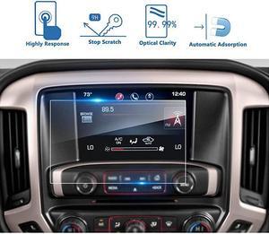 Car Navigation Screen Protector for 20162019 2020 2021 GMC Sierra 1500 2500HD 3500HD 8 Inch IntelliLinkTempered Glass 9H Hardness Car Infotainment Stereo Display Center Touchscreen Protective Film