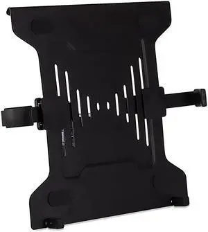 Laptop VESA Mount Tray | Laptop Holder Arm Mount Attachment | Vented Notebook Tray | Laptop Tray Clamp for Monitor Stand 75mm 100mm VESA