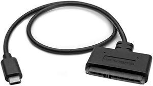 com USB C to SATA Adapter External Hard Drive Connector for 25 SATA Drives SATA SSD HDD to USB C Cable USB31CSAT3CB