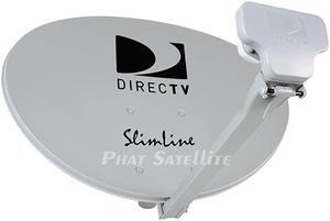1 3LNB Slimline Dish KAKU SWM3 HD Short ROOF Only STUB Foot 4Way