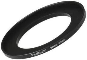 Metal Step Up Ring Anodized Black Metal 52mm72mm 5272 mm