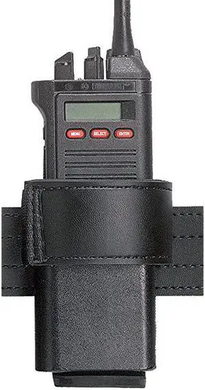 763 Universal Fit Radio Carrier Black Plain