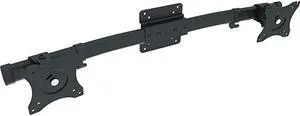 Dual VESA Bracket Adapter Horizontal Assembly Mount for 2 Monitor Screens up to 27 inches MOUNTVW02A