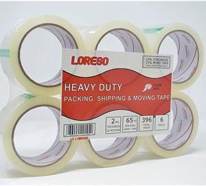 Packing Tape 36 Rolls Transparent Heavy Duty Clear Packing Tape for Packing Shipping Moving 36 Tape Dispenser Refill Rolls Thick Large and Strong Packaging Tape 2 Inch x 65 Yards