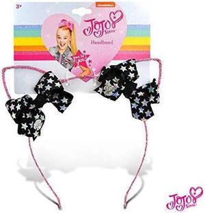 Girls Glitter Cat Ear with Mini Bow Headband