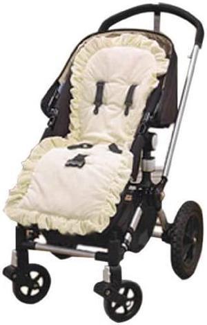 Doll Bedding Heavenly Soft Minky Stroller Covers Ivory