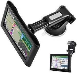 Suction Cup Mount for Garmin Quick Extension Arm Replacement Dash Ball Mount Dashboard Windshield Car Holder for Garmin Nuvi Dezl Drive Drivesmart Zumo Driveassist DriveLuxe StreetPilot RV