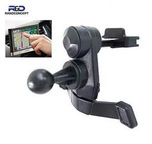GPS air Vent Mount with Metal Spring Clips Compatible with Garmin Nuvi GPS