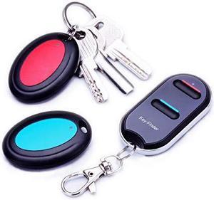 Wireless Wallet Locator Set by  Portable RF Key Finder with 2 Key Ring Receivers No APP Required
