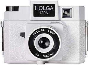 785120 120N Plastic Medium Format Camera White Black