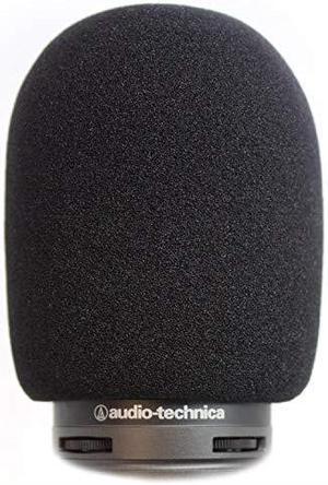 AT2020 Foam Windscreen by  The Perfect Pop Filter for Your Audio Technica Microphone Made from Quality Sponge Material that Filter Unwanted Recording Noises Black Color