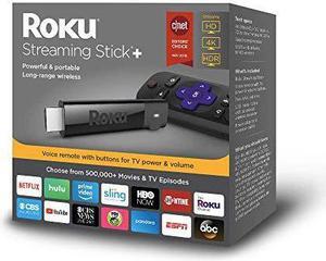 Streaming Stick+ | HD4KHDRStreaming Devicewith Longrange Wireless and Voice Remote with TV Power and Volume