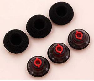 Earbuds Eartips Kit Replacement for Plantronics Voyager 5200 Large Size Ear Gels Tips and Foam for Plantronics Voyager 5200 Legend Eartip Kit 3 Pack Large Gray