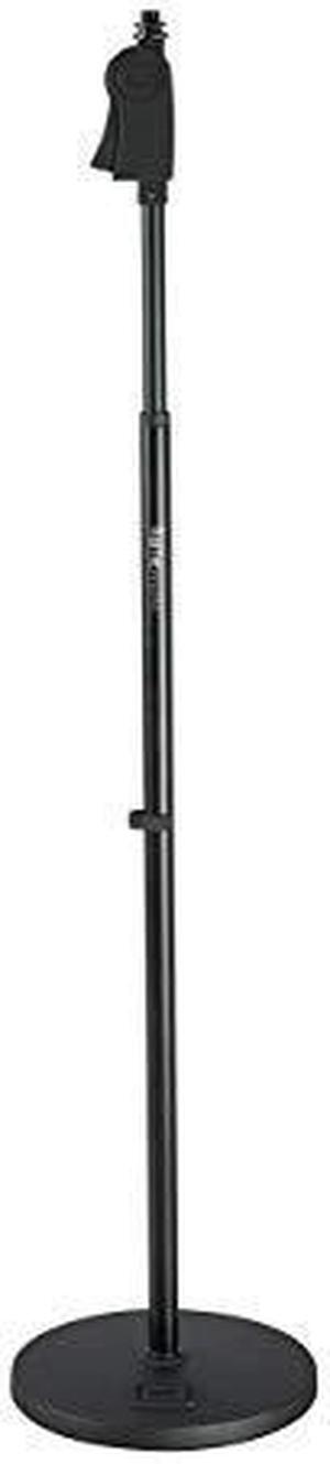 Frameworks Microphone Stand with 10 Weighted Base and Deluxe Soft Grip Squeeze Height Adjustment GFWMIC1001