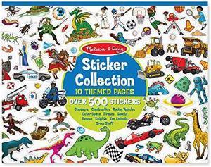 Doug Sticker Collection Book Arts Crafts Dinosaurs Vehicles Space and More 500+ Stickers Great Gift for Girls and Boys Best for 3 4 5 and 6 Year Olds