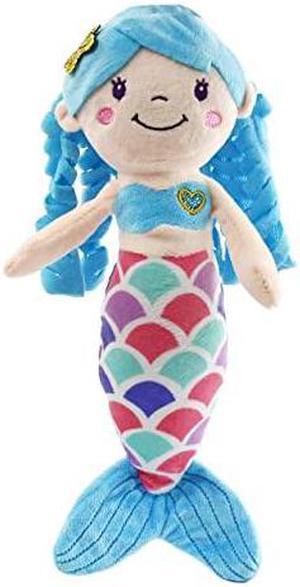 Mermaid Princess Stuffed Animals Soft Plush Doll Toys Christmas Birthday Gifts for Girls Kids Toddlers 12 Blue
