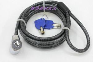 Security Laptop Key Cable Lock 2 Keys for CODI A02001 Notebook Computer Key 6.5ft 4mm galvanized steel