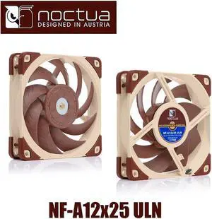 Noctua NF-A12x25 ULN 120x120x25mm 3p pwm 2000 RPM 12cm 120mm PC computer case Fan CPU Cooling Cooler heat sink radiator Fan