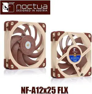 Noctua NF-A12x25 FLX  120x120x25mm 3p pwm 2000 RPM 12cm 120mm PC computer case Fan CPU Cooling Cooler heat sink radiator Fan