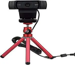 High Performance Webcam Tripod, Lightweight Mini Webcam Tripod for Logitech Webcam C920 C920S C922 C270 C615 Small Camera Tripod Mount Cell Phone Holder Stand High Performance Webcam Tripod, Lightweight Mini Webcam Tripod for Logitech Webcam C920 C920S C922 C270 C615 Small Camera Tripod Mount Cell Phone Holder Stand