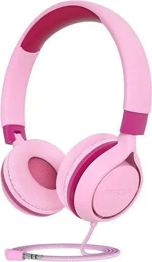 Kids Headphones Girls Gift, Wired Headphones for Kids Teens Children with Volume Limit, Foldable Adjustable On-Ear Headphones for School, Travel, For Cellphones, Tablets, PC Kids Headphones Girls Gift, Wired Headphones for Kids Teens Children with Volume Limit, Foldable Adjustable On-Ear Headphones for School, Travel, For Cellphones, Tablets, PC