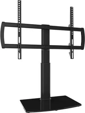 Universal Swivel TV Stand/Base Table Top TV Stand 32 to 65 inch TVs 80 Degree Swivel, 4 Level Height Adjustable, Heavy Duty Tempered Glass Base, Holds up to 99lbs Screens Universal Swivel TV Stand/Base Table Top TV Stand 32 to 65 inch TVs 80 Degree Swivel, 4 Level Height Adjustable, Heavy Duty Tempered Glass Base, Holds up to 99lbs Screens