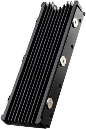 M.2 Heatsink NVMe 2280 PS5 SSD Heat Sink Computer PC PCIE M2 SSD Cooler for Samsung 980 970 EVO Plus SN850 SN750 SN570 Firecuda 530, Black