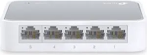 Ethernet Hub, TP-Link 5 Port Fast Ethernet Switch, 5 ports Desktop Ethernet Splitter, 10/100 Mbps Gigabit auto-negotiation RJ45 ports, IEEE 802.3x flow control,Fanless Quite,Unmanaged Ethernet Hub, TP-Link 5 Port Fast Ethernet Switch, 5 ports Desktop Ethernet Splitter, 10/100 Mbps Gigabit auto-negotiation RJ45 ports, IEEE 802.3x flow control,Fanless Quite,Unmanaged