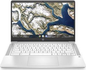 HP Chromebook 14-inch HD Touchscreen Laptop, Intel Celeron N4000, 4 GB RAM, 32 GB eMMC, Chrome (14a-na0040nr, Ceramic White)