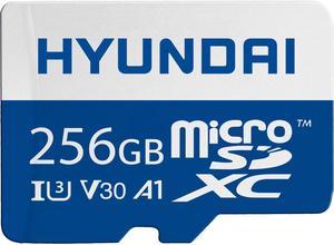 Hyundai MicroSD 256GB U3 4K Retail w/Adapter