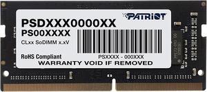 Patriot Memory Signature 8GB DDR4 2133 (PC4-17000) CL15 1.2V 260-Pin SODIMM Memory Module - PSD48G213381S