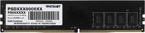 Patriot Memory 16GB (1x16GB) 2400MHz 288pin UDIMM Memory Module PSD416G24002