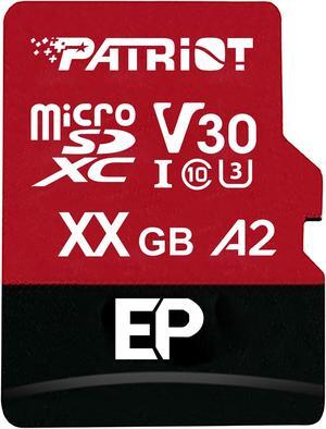 PATRIOT EP Series 256GB MC SDXC V30 A2 (w/o Adaptor)