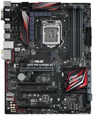 ASUS B150 PRO GAMING D3 LGA 1151 Intel B150 HDMI SATA 6Gb/s USB 3.1 USB 3.0 ATX Intel Motherboard