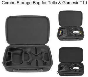 Carrying Case Storage Bag Portable waterproof bag with Shoulder Strap for DJI Tello Drone Gamesir T1d Remote Controller