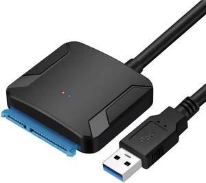 3.0 to SATA 2.5" 3.5" Hard Disk Drive Adapter Cable 5Gbps High-speed SSD Adapter Cable Wire Cord for Macbook  Computer PC